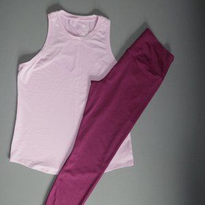 Matching Workout Pant and Tank Size Medium